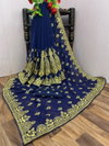 Kaveri Georgette Embroidery Wedding Sarees Catalog